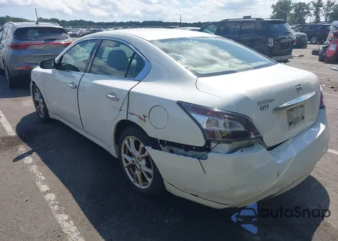 2014 Nissan Maxima 3.5 S z USA, uszkodzony, nr VIN 1N4AA5AP3EC450022